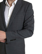 Dolce & Gabbana Gray 2 Piece Single Breasted MARTINI Suit