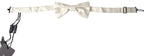 Dolce & Gabbana Ivory Fantasy Pattern Adjustable Neck Papillon Bow Tie