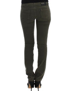 Costume National Green slim leg jeans