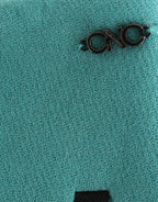 Costume National Blue wrap mini skirt