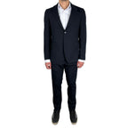 Aquascutum Navy Wool Men's Suit