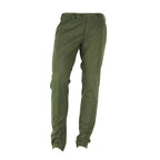 Made in Italy Green Cotton Men Pant