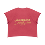 Unisex Vintage Wash Raw Edge T-Shirt