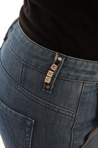 Costume National Blue Wash Cotton Slim Denim Jeans