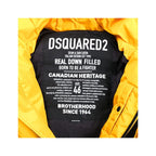 Dsquared² Yellow Nylon Men's Down Jacket