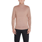 Calvin Klein Beige Wool Turtleneck