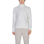 Antony Morato White Cotton Turtleneck