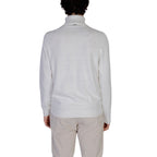 Antony Morato White Cotton Turtleneck