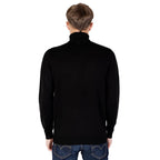 Antony Morato Black Wool Turtleneck