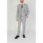 Antony Morato Gray Polyester Dress Pants