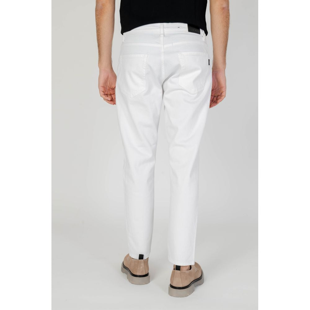 Antony Morato White Cotton Skinny Jeans
