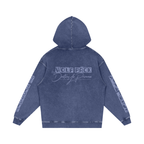 Snow Washed Loose Cotton Hoodie