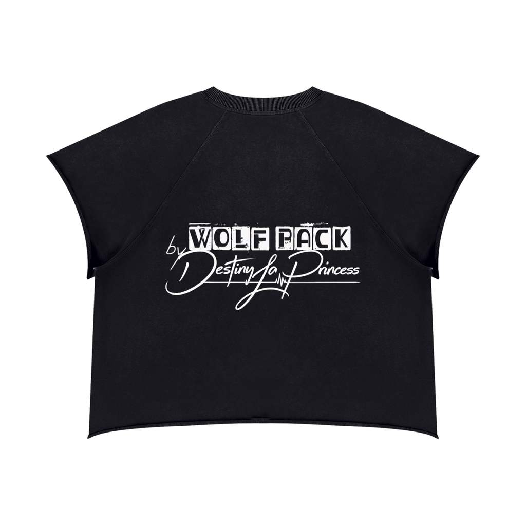 Unisex Vintage Wash Raw Edge Boxy T-Shirt