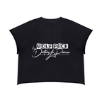 Unisex Vintage Wash Raw Edge Boxy T-Shirt