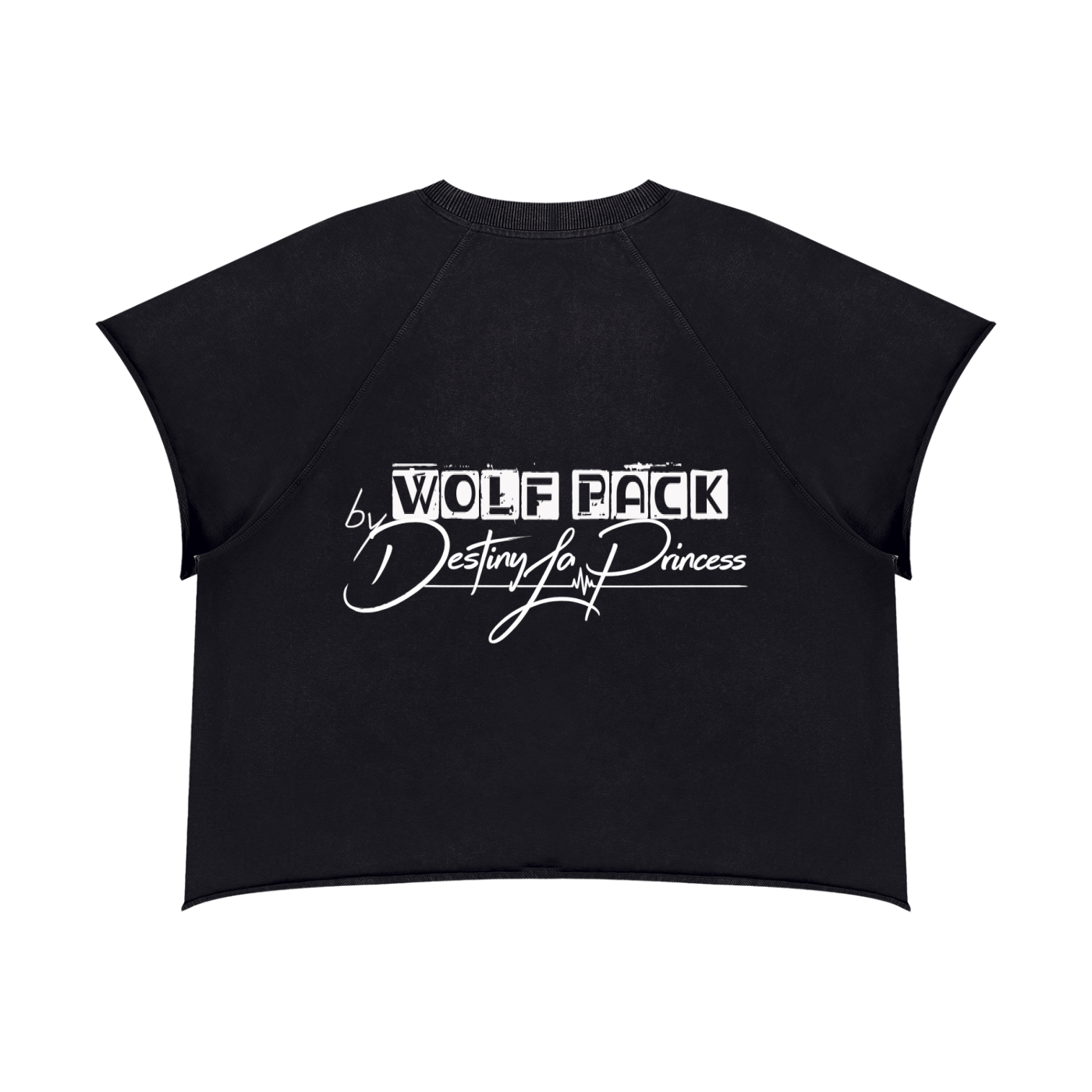 Unisex Vintage Wash Raw Edge Boxy T-Shirt