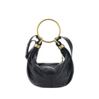 Chloé Black Calf Leather Bos Taurus Handbag