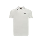 ZEGNA White Elastane Polo Shirt