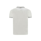 ZEGNA White Elastane Polo Shirt