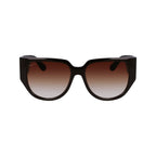 Ferragamo Brown Bio Injected Sunglasses