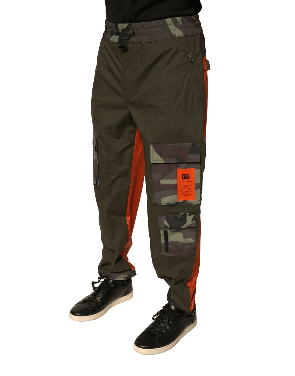 Authentic Designer Authentic Designer Dolce & Gabbana Multicolor Camouflage Jogger Cargo Pants