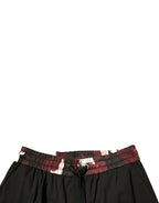 Authentic Designer Authentic Designer Dolce & Gabbana Black Camouflage Wool Jogger Sweatpants Pants