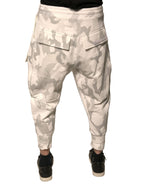 Authentic Designer Authentic Designer Dolce & Gabbana White Camouflage Cargo Jogger Pants