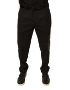 Authentic Designer Authentic Designer Dolce & Gabbana Black Cotton Men Cargo Casual Pants