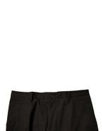 Authentic Designer Authentic Designer Dolce & Gabbana Black Cotton Men Cargo Casual Pants