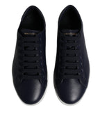 Dolce & Gabbana Blue Low Top Men Saint Tropez Sneakers Shoes
