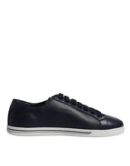 Dolce & Gabbana Blue Low Top Men Saint Tropez Sneakers Shoes