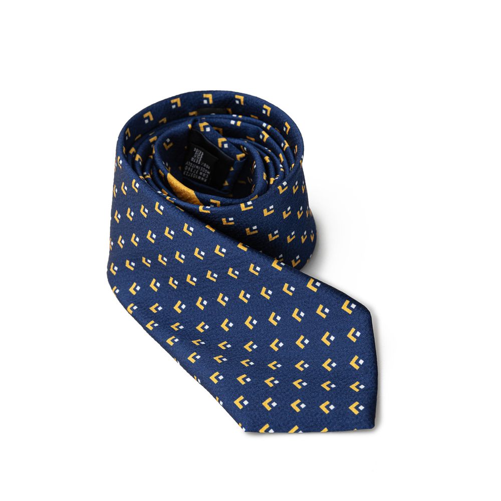 Giorgio Armani Blue Silk Tie