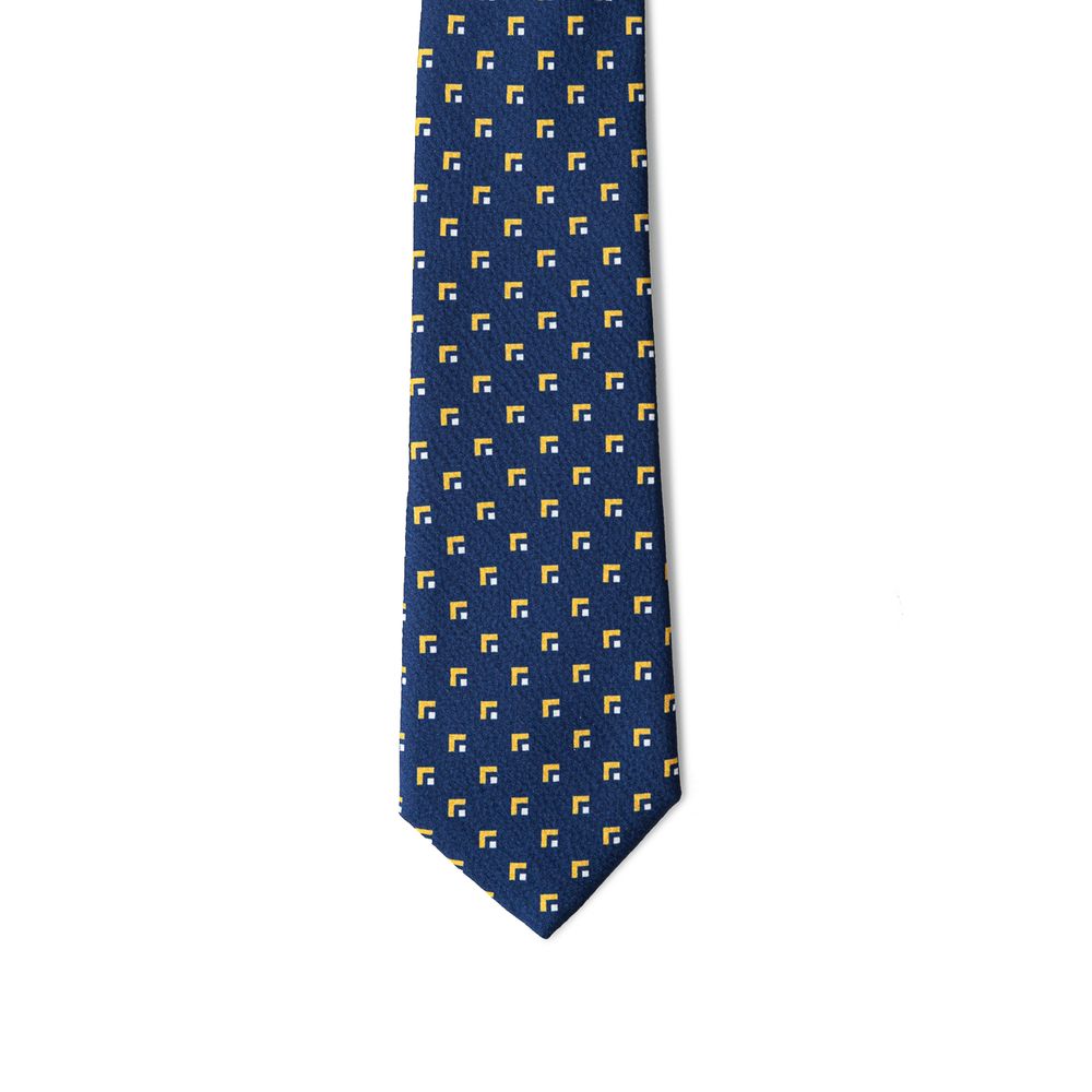 Giorgio Armani Blue Silk Tie