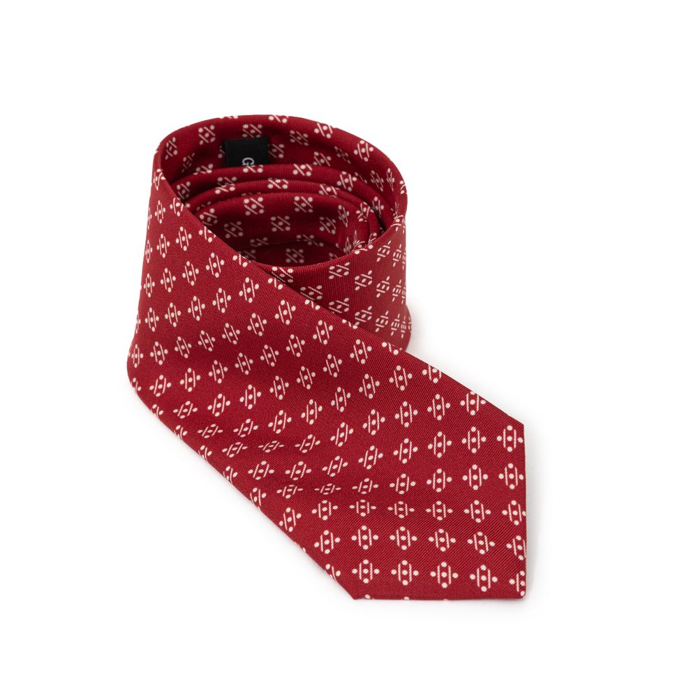 Giorgio Armani Red Silk Tie