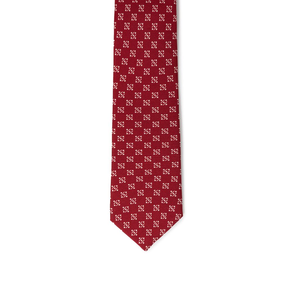 Giorgio Armani Red Silk Tie