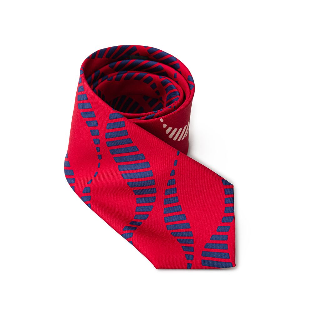 Giorgio Armani Red Silk Tie