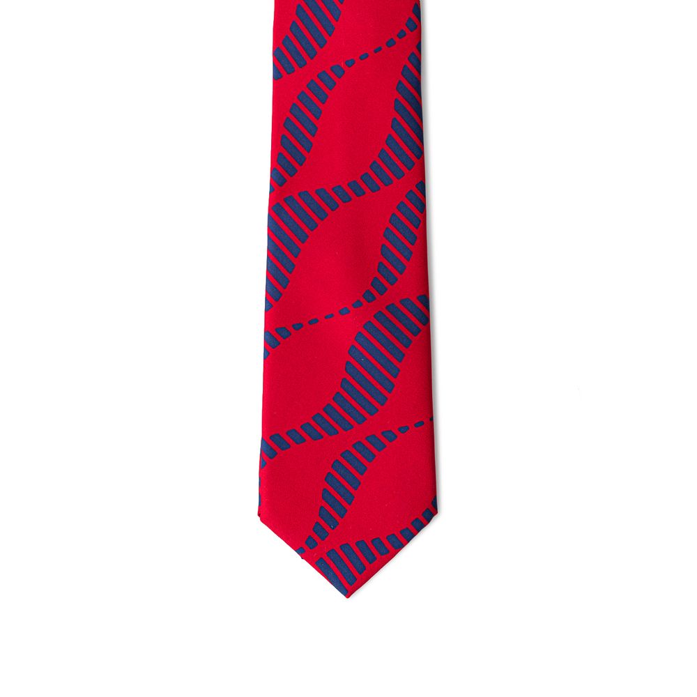 Giorgio Armani Red Silk Tie