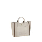 Chloé Beige Cotton Handbag