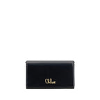 Chloé Brown Calf Leather Bos Taurus Clutch Bag