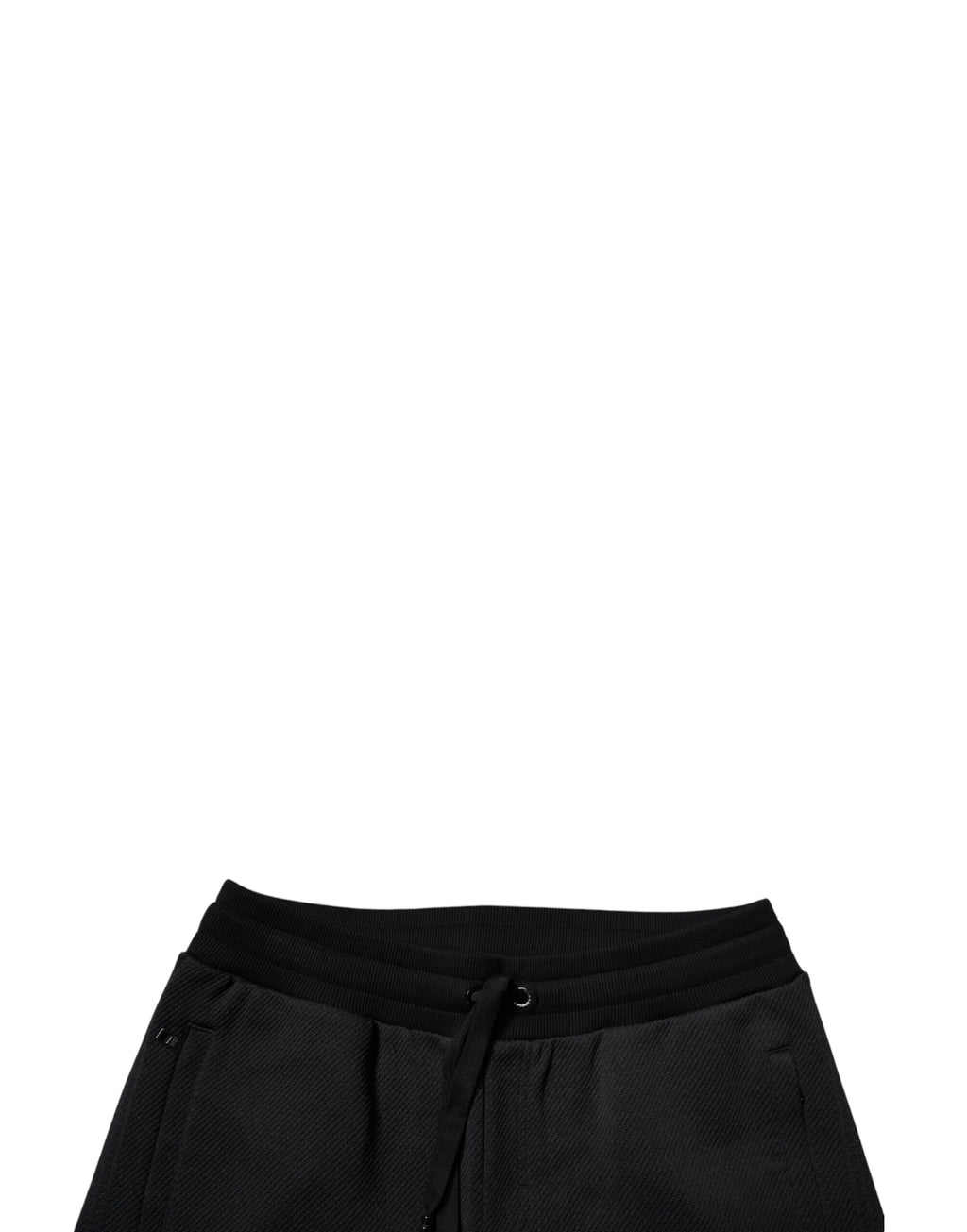 Authentic Designer Authentic Designer Dolce & Gabbana Black Polyester Men Jogger Sweatpants Pants