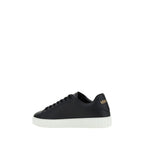 Versace Black Rubber Low Top Sneakers