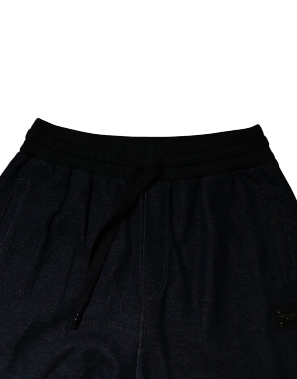 Authentic Designer Authentic Designer Dolce & Gabbana Black Jacquard Jogger Men Sweatpants Pants