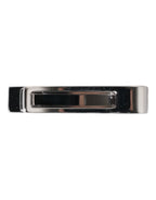 Dolce & Gabbana Silver Tone Brass Logo Branded Tie Clip Bar