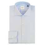 Bagutta Light Blue Cotton Men Shirt