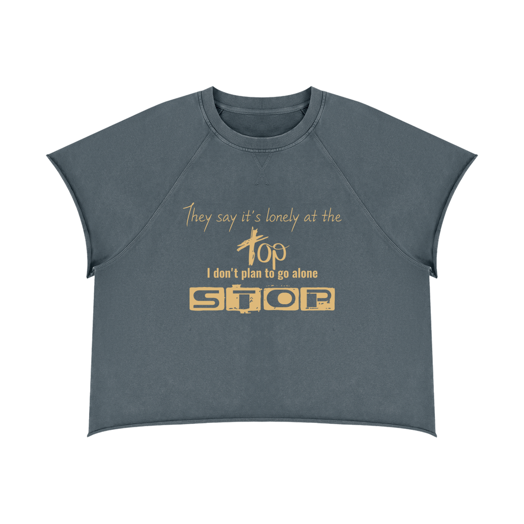 Unisex Vintage Wash Raw Edge T-Shirt