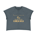 Unisex Vintage Wash Raw Edge T-Shirt