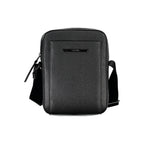 Calvin Klein Sleek Black Shoulder Bag with Logo Detail