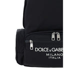 Dolce & Gabbana Black Nylon Backpack