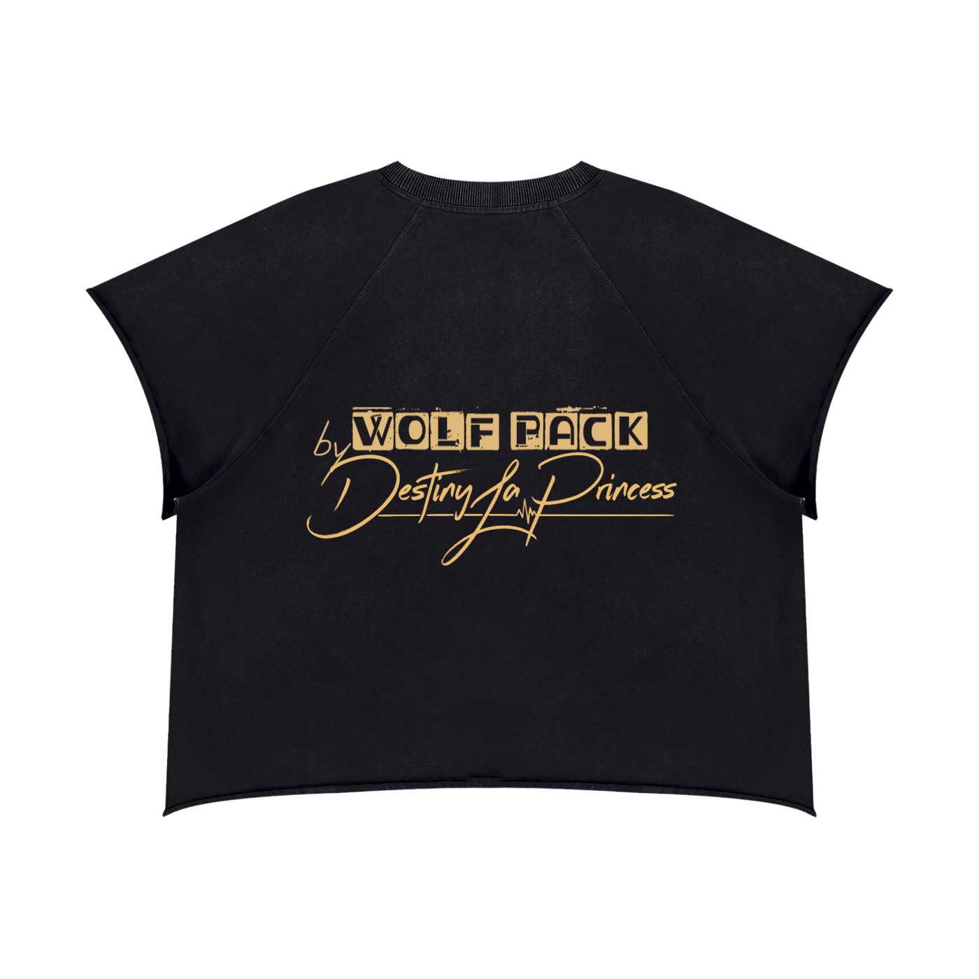 Unisex Vintage Wash Raw Edge T-Shirt