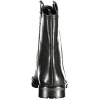 Ralph Lauren Black Leather Women Boot