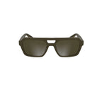 Calvin Klein Brown Bio-Based Fabric Men Sunglasses